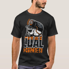 KOLGRUVARBETARE SKALLE T SHIRT