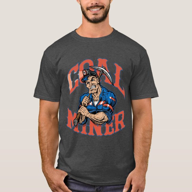 KOLGRUVARBETARE T SHIRT (Framsida)