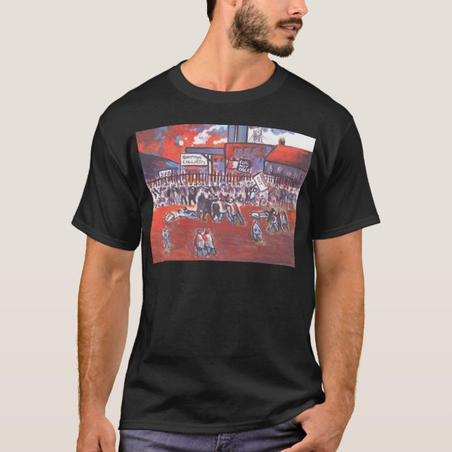 KOLGRUVARBETARESTREJKA CIRCA 1984 TEE (Framsida)