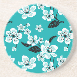 KOLIBLOMMOR - SAKURA (TEAL) UNDERLÄGG