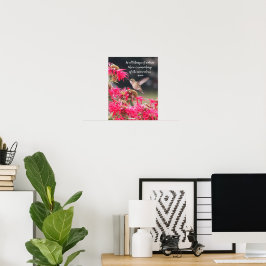 Kolibri Aristoteles Filosofisk Citat Poster