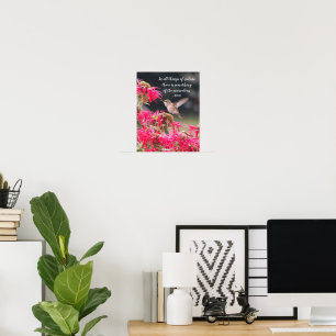 Kolibri Aristoteles Filosofisk Citat Poster