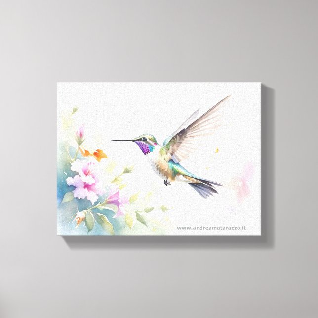 Kolibri Canvastryck (Framsida)
