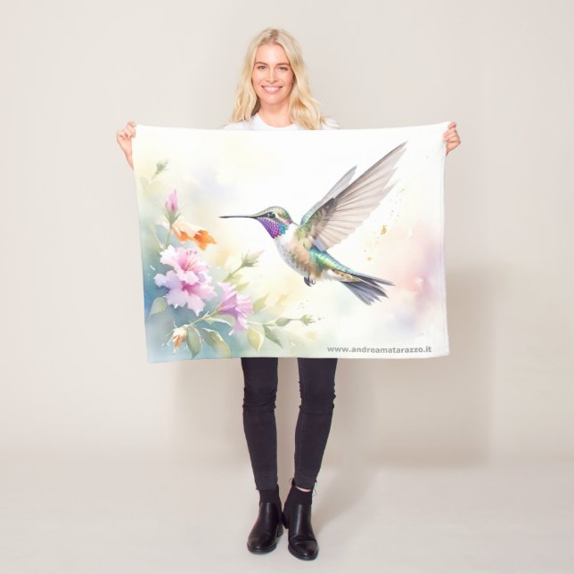 Kolibri Fleecefilt (På plats)