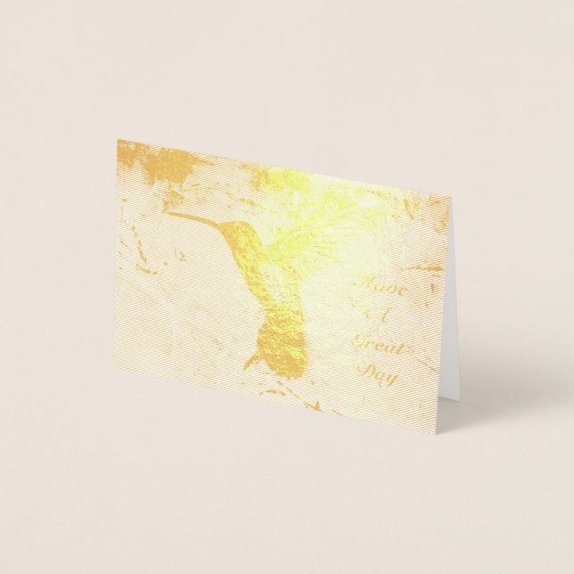 Kolibri Folierat Kort (Framsida)