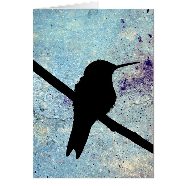 Kolibri, Gute Besserung Hälsningskort (Framsidan)