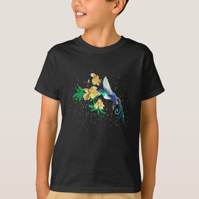 Kolibri i flykt t shirt (Framsida)