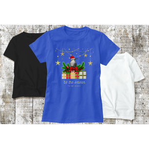 Kolibri jul T-shirt "Blå"