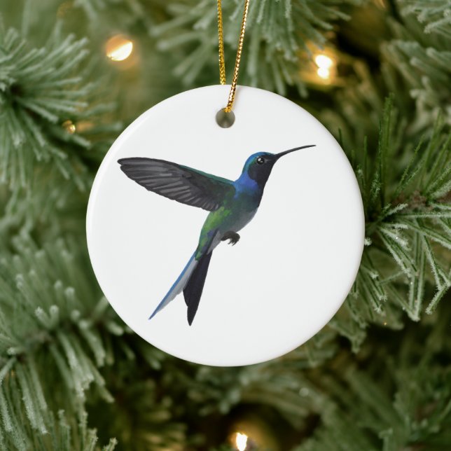 Kolibri Julgransprydnad Keramik (Träd)