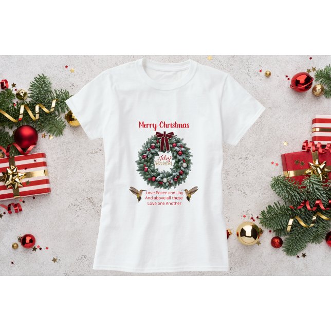 Kolibri julskjorta-Kärlek varandra T Shirt (Skapare uppladdad)