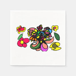 Kolibri  koppla av  vår pappersservett