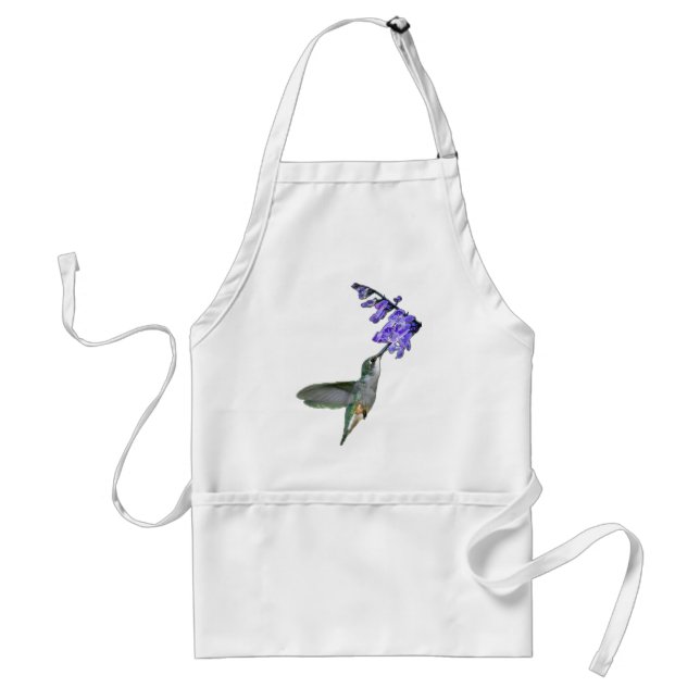 Kolibri med Mona Lavender Förkläde (Framsidan)