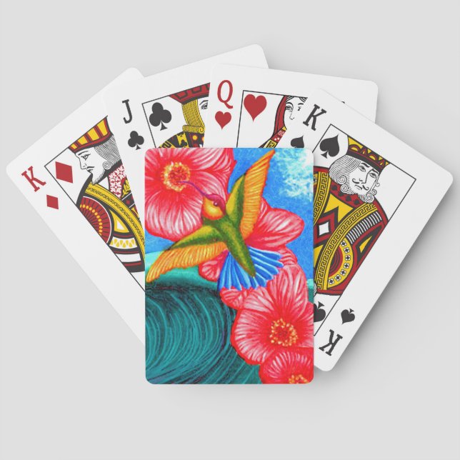 Kolibri Ocean  Casinokort (Baksidan)