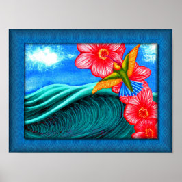 Kolibri Ocean Poster