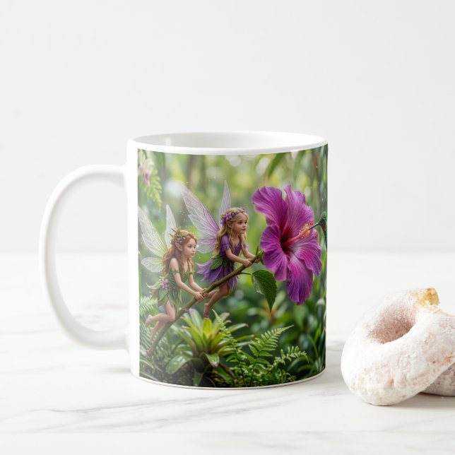 Kolibri Pixie Hjälpare Kaffemugg (Med munk)