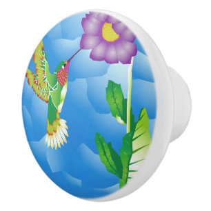 Kolibri: Stilisert Knopp