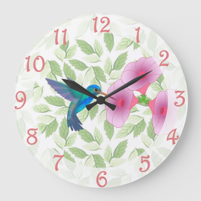 Kolibri   stor klocka (Framsida)