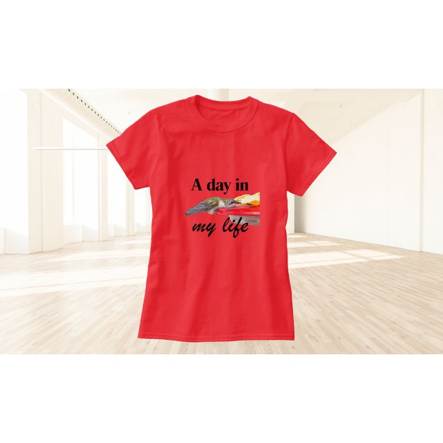 Kolibri T-Shirt En dag i mitt liv (Skapare uppladdad)