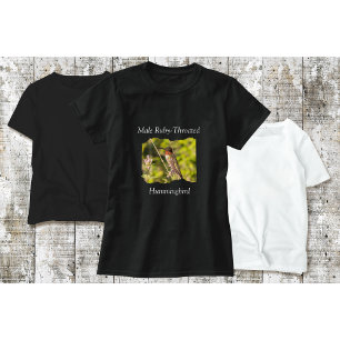 Kolibri T-Shirt Manlig Rubin-Strupig