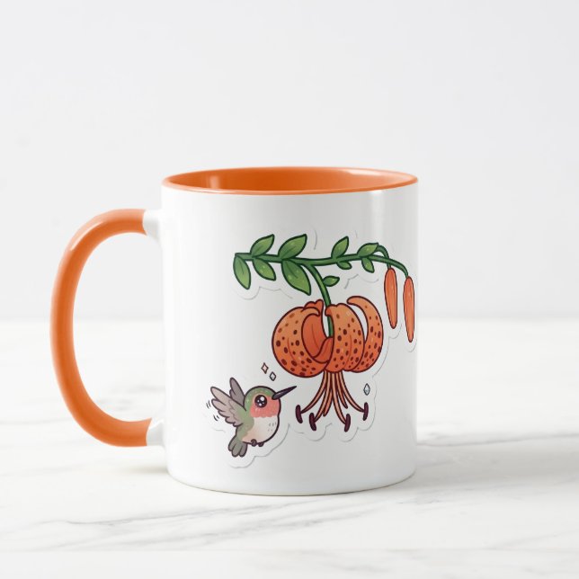 Kolibri & Tigerlily  Mugg (Vänster)