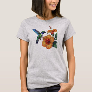 Kolibribiskus Hibiskus T Shirt