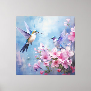 Kolibridesignserien 12 canvastryck