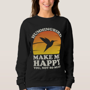 Kolibrier gör mig glad Kolibrikläder Hum T Shirt