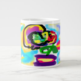 Kolibrifontän jumbo mugg