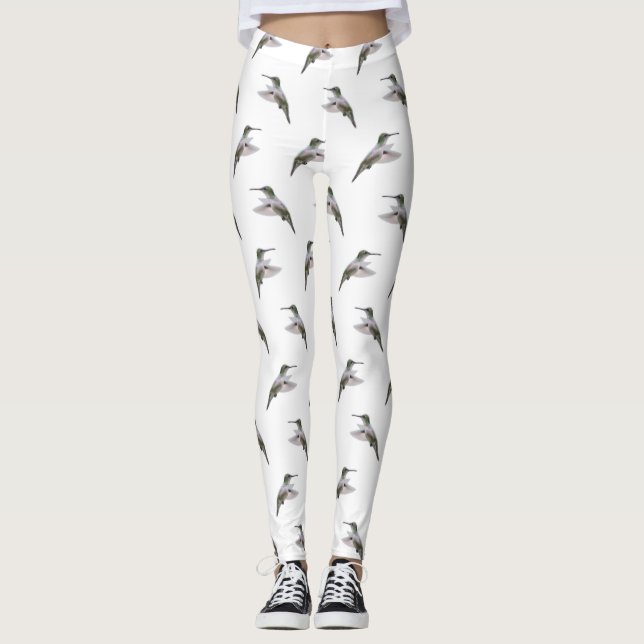 Kolibrifrenzy-leggings (välj färg) leggings (Framsida)