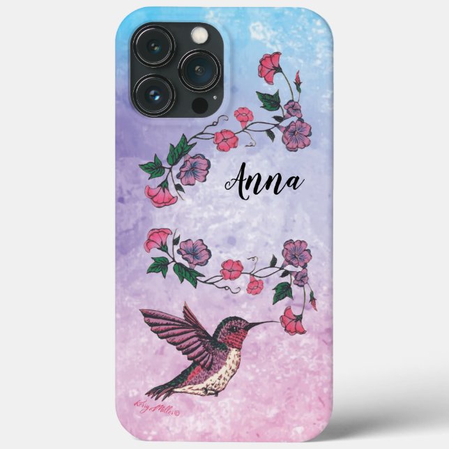 Kolibrilåda för iPhone (Baksida)