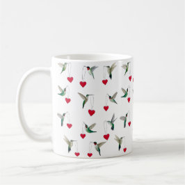 Kolibris Alla hjärtans dag Kaffemugg