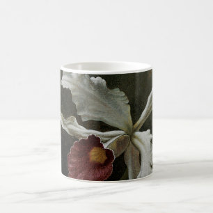 Kolibris och Vit Orchidéa av Martin J. Heade Kaffemugg