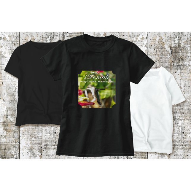 Kolibrisköld på mataren t shirt (Skapare uppladdad)