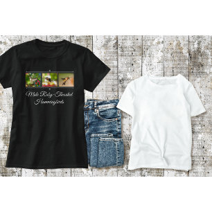 Kolibriskortor - Manlig rubinstrupe T Shirt