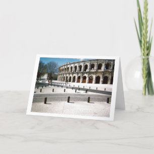 Koliseum i Nimes Kort