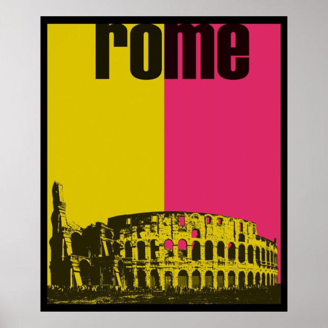 Koliseum i Rom Poster (Framsidan)