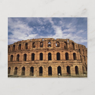 Koliseum i Thysdrus, El Djem, Tunisien Vykort