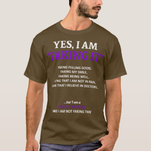 Kolitmedvetenhet om att jag anlägger det i den här t shirt