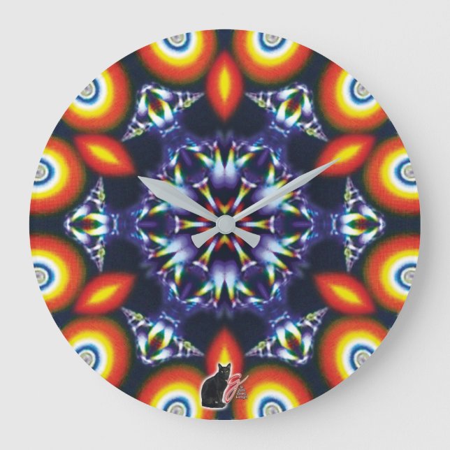 KolKaleidoscope Stor Klocka (Framsida)
