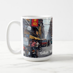 Kolkata, Indien, centrala Keepsaki Souvenir Kaffemugg
