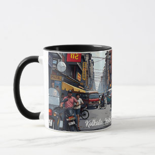 Kolkata, Indien, centrala Keepsaki Souvenir Mugg