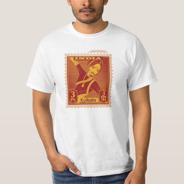 Kolkata Indien T-shirt (Framsida)