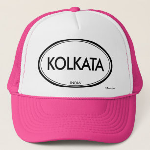 Kolkata Indien Truckerkeps