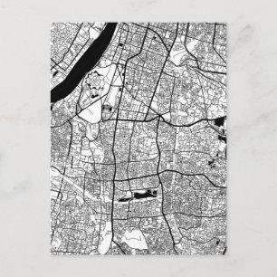 Kolkata Västbengalen Karta Vykort