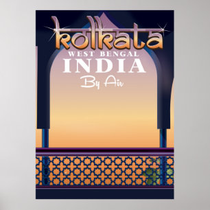 Kolkata - Väster Bengal India semester poster