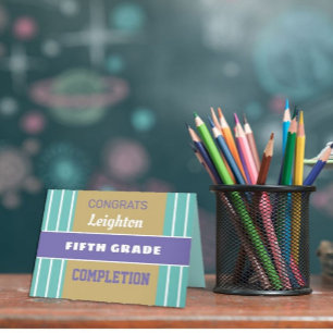 Kolla! Anpassningsbar Femte klass-fullföljningskor Kort