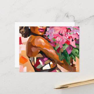 Kolla bara på ditt vykort