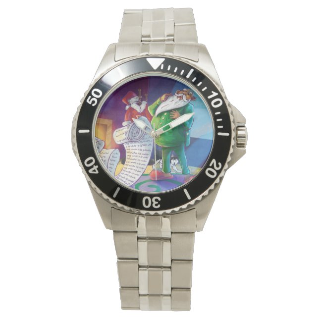 Kolla det två gånger. armbandsur (Framsida)