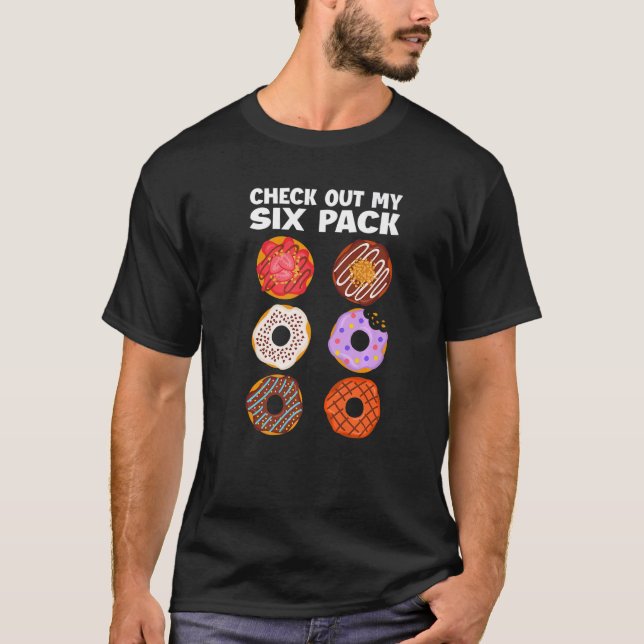 Kolla in min 6-pack Donut Donut Coola Donut T Shirt (Framsida)