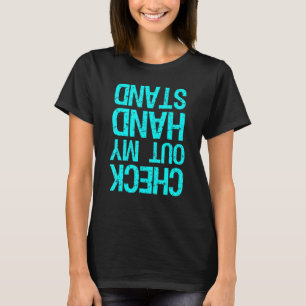 Kolla in min handställ, roligt, Gymnastics Boys Gi T Shirt